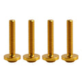 Gold Windshield Fairing Bolts for Harley Touring Road Glide FLTRX/S (2015–2023)