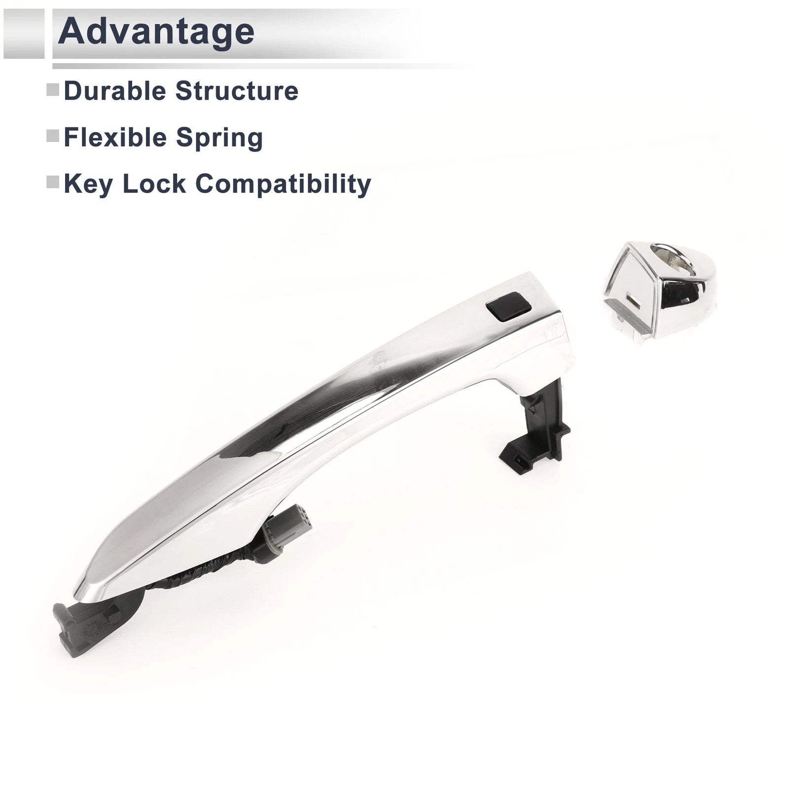 Front Left Door Handle for Hyundai Tucson (2016–2020) No. 82651D3710