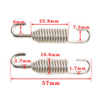 2 Pack Exhaust Spring & Seal O Rings for KTM 200 250 300 EXC/TPI (1999–2025)