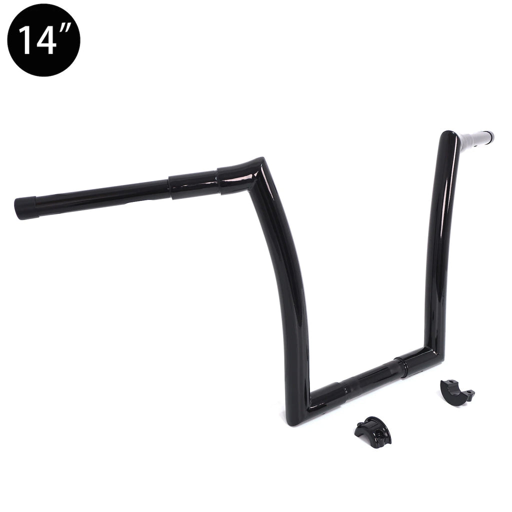 HTTMT 14" Black Ape Hanger Handlebar for Harley FLTRX Road Glide (2015–2020)