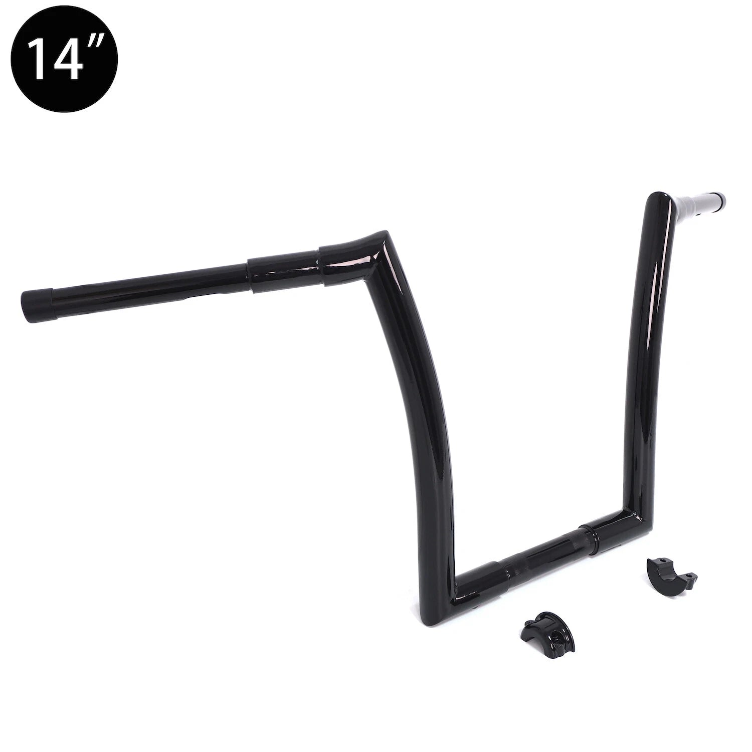 HTTMT 14" Black Ape Hanger Handlebar for Harley FLTRX Road Glide (2015–2020)