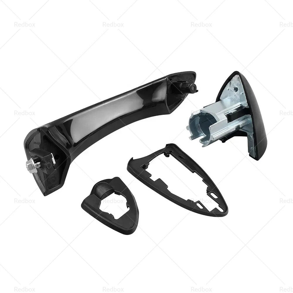 Front Right Outer Door Handle for BMW X5 E53 (2000–2006) Bright Black