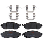 Set of 4 Disc Brake Pads for Nissan Murano (2011–2014)