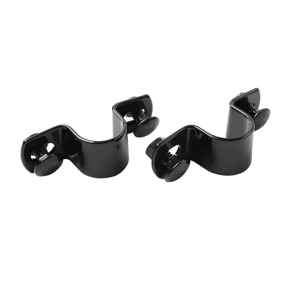 Black Rear Mudguard Mount U-Clamp for Harley Hydra Glide FL (1941-1957)
