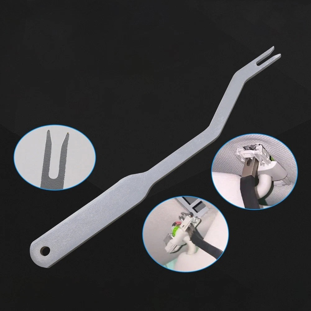 Stainless Steel Sun Visor Tool for Universal Vehicles (2010–2023)