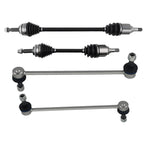 4X Front CV Axle Stabilizer Sway Bar Links for Toyota Corolla Matrix (2003–2018)