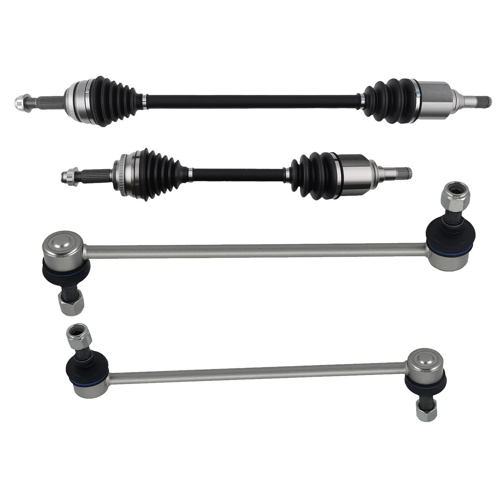 4X Front CV Axle Stabilizer Sway Bar Links for Toyota Corolla Matrix (2003–2018)
