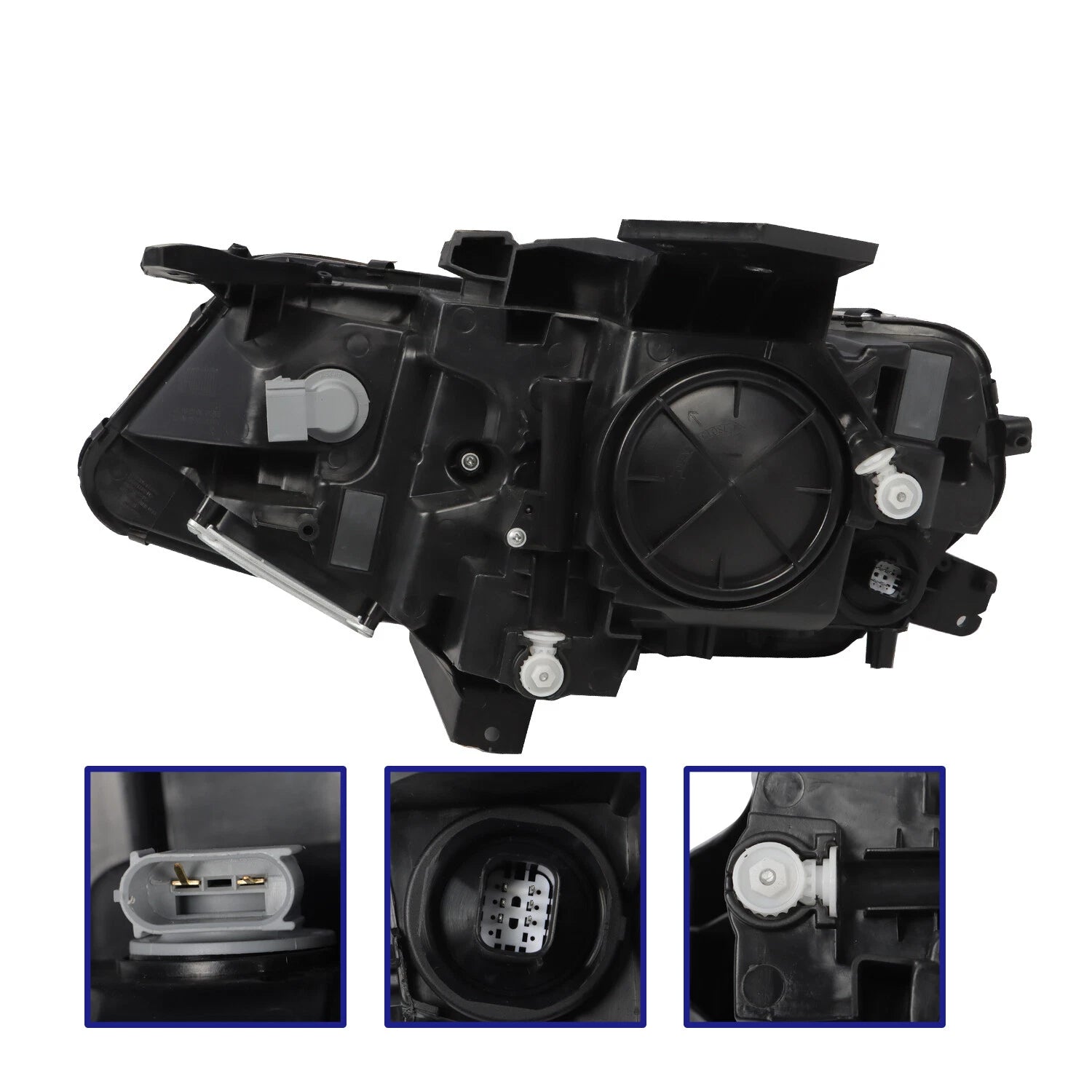 Halogen Projector Headlights w/DRL LED Switchback for Chevy Camaro (2016–2018)