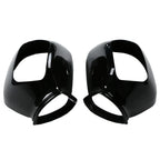 Black Rear View Mirror Case Covers for Honda Goldwing GL1800 (2001-2017)