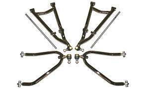 LSR Lone Star Sport A-Arms & Elka Stage 5 Shocks for Kawasaki KFX 450R (2008–2014)