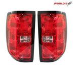 Tail Lights for Silverado 1500 Pickup Truck (2014–2015) Halogen