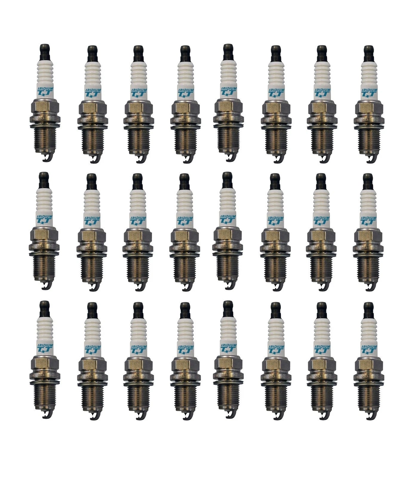 Denso Iridium TT Spark Plug Set (24 Pieces) (Gap 0.040) for