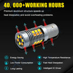 Switchback LED Turn Signal Light 2PC for Honda Accord (1998-2015)