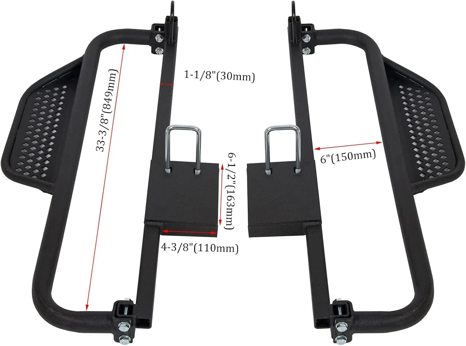 Running Boards Nerf Bars for Club Car DS (2004–2008)