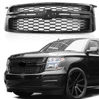 Glossy Black Bumper Grille for Chevrolet Tahoe Suburban (2015–2020)