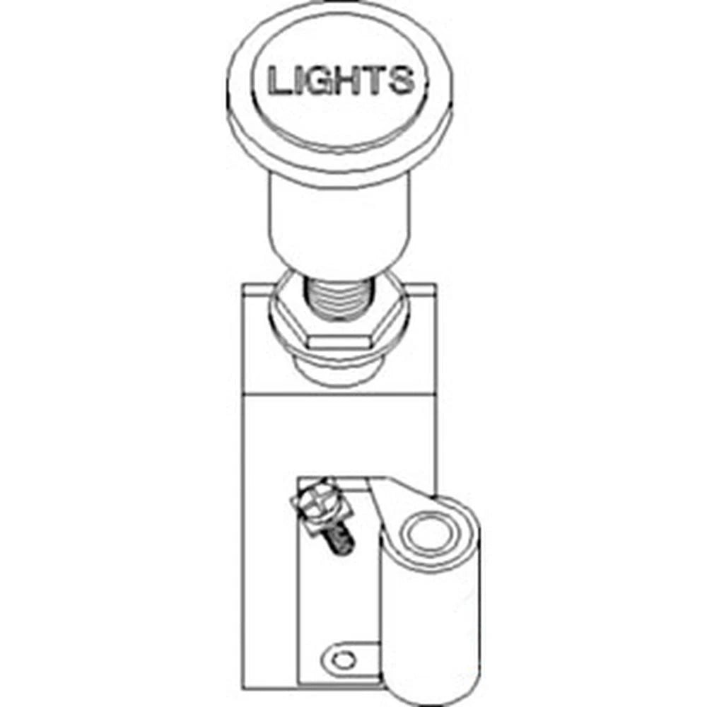 Light Switch AF708R for John Deere A B D G Tractors (6 Volt)