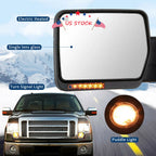 Towing Mirrors for Ford F-150 (2004-2014) - Power Heated, Chrome