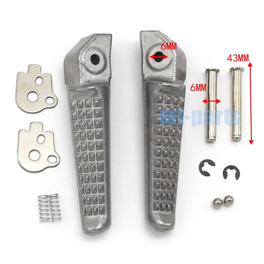 Rear Footrest Pegs for Honda MSX125 Grom 125 (2014–2019)