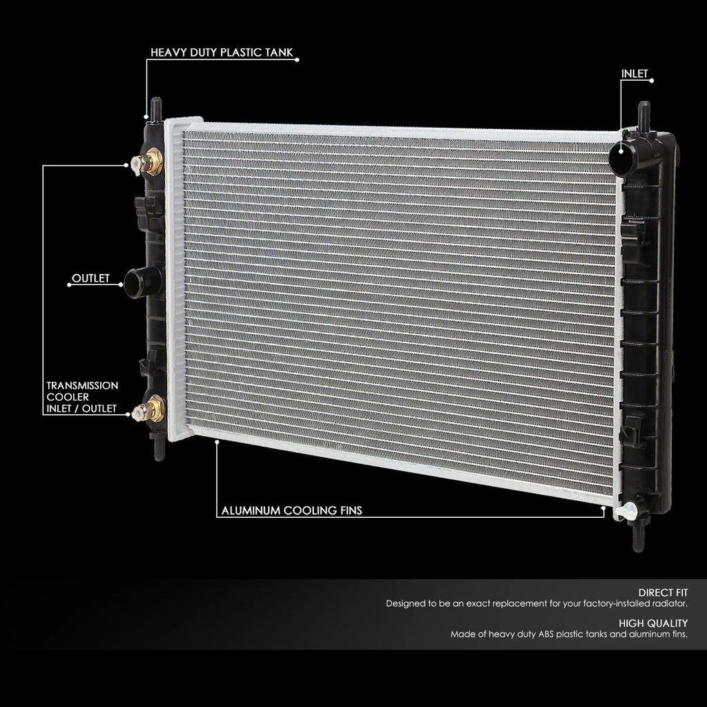 Aluminum Core Radiator DPI-2864 for Pontiac G5/Chevy Malibu (2006–2012)