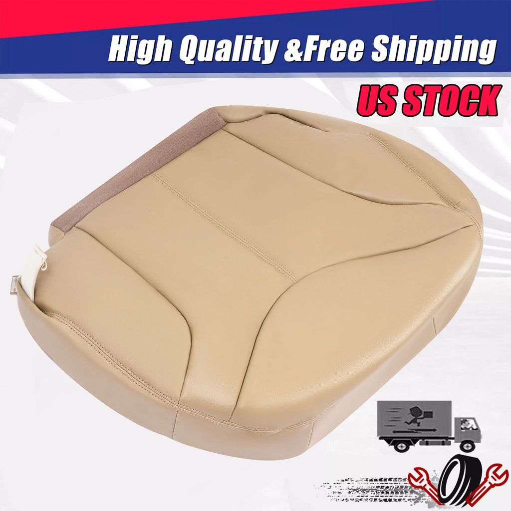 Driver Bottom Replacement Seat Cover for GMC Yukon XL (1999–2002) Tan