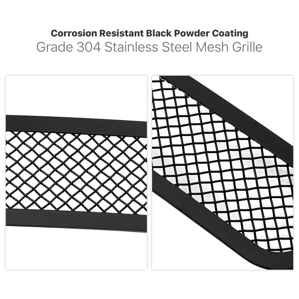 Lower Black Mesh Grille Insert for Chevy Silverado 2500/3500 HD (2011-2014)