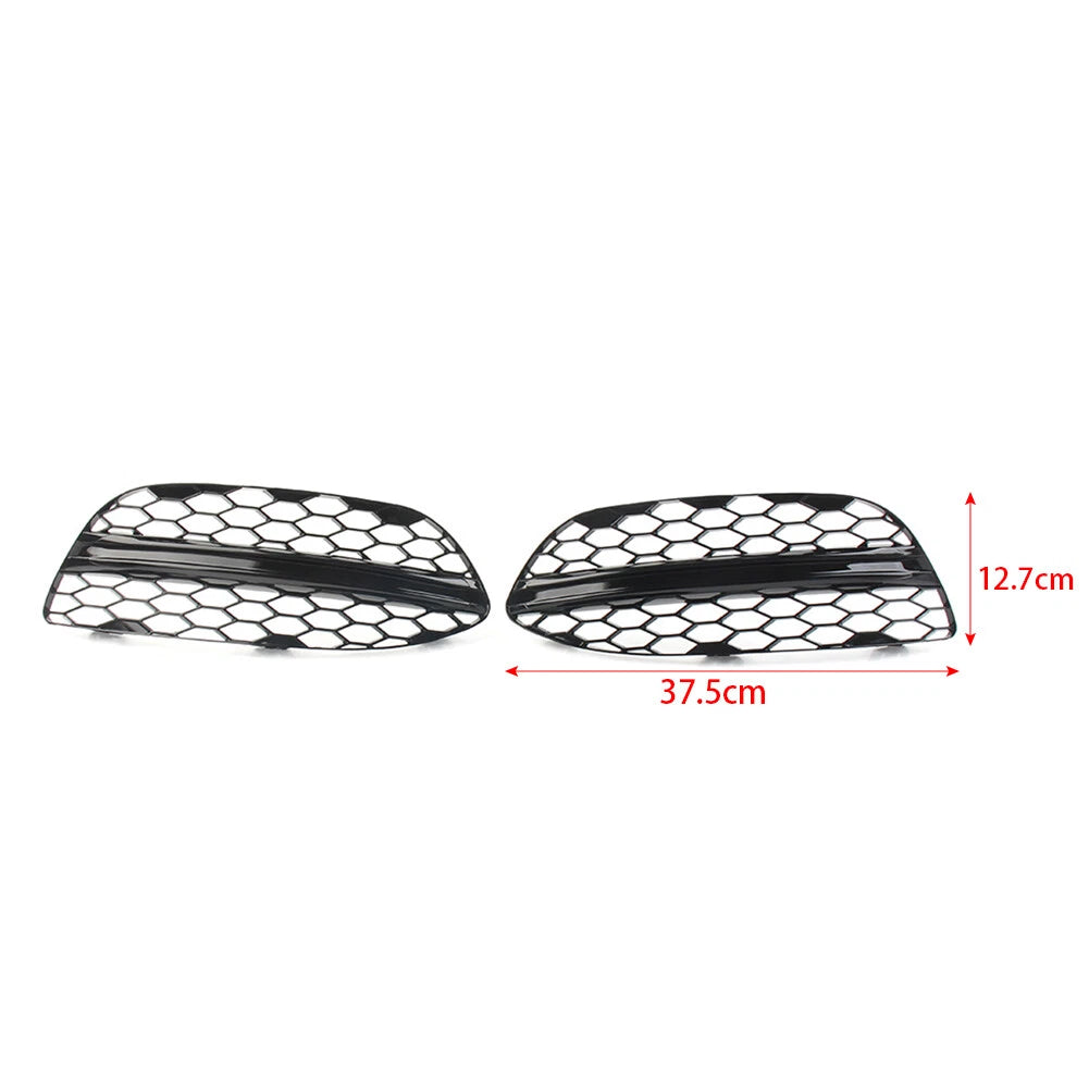 Bumper Fog Light Grilles Cover for Mercedes Benz C Class (2015–2018)