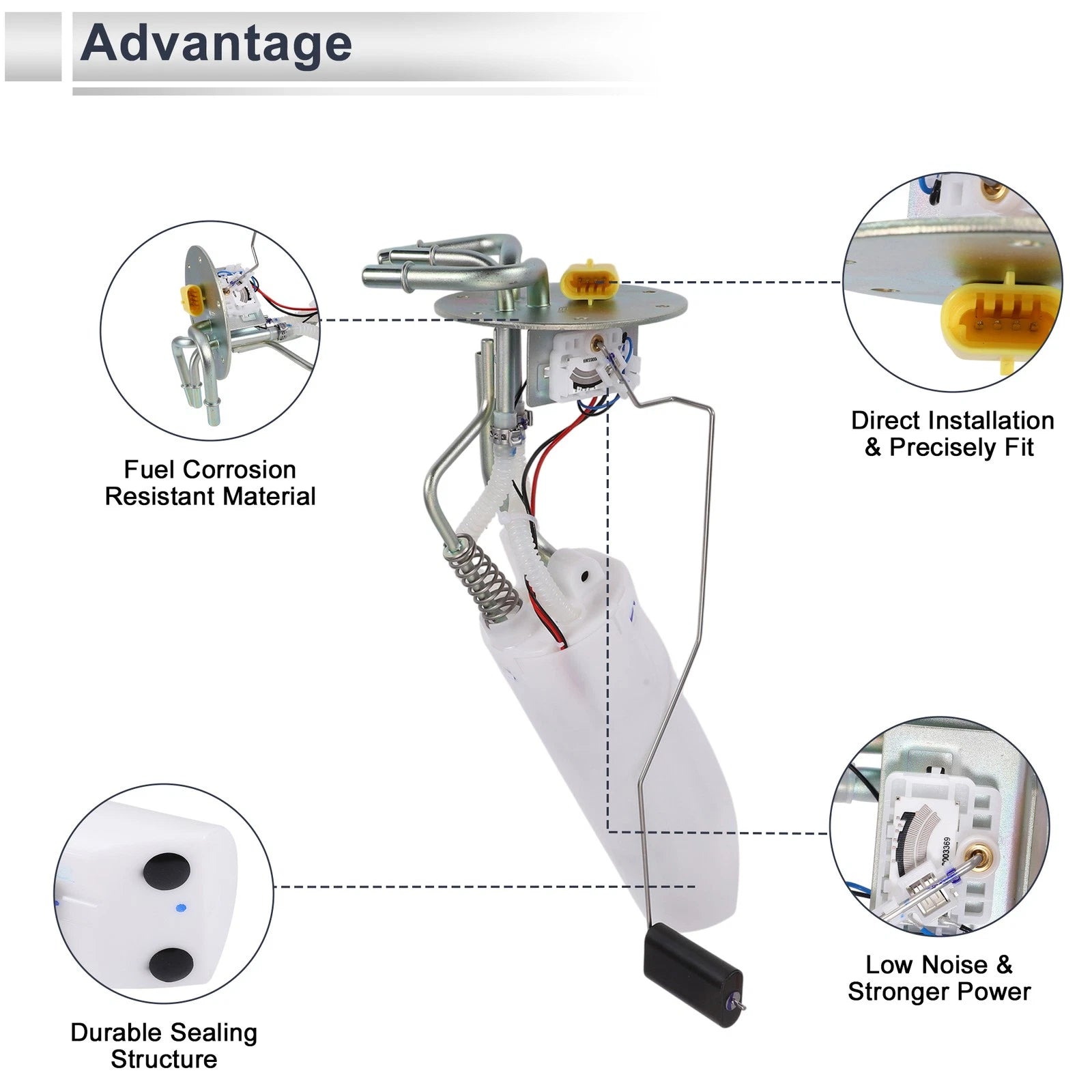 Fuel Pump Assembly for Chevrolet Corvette (1997–1999) No. 10333747
