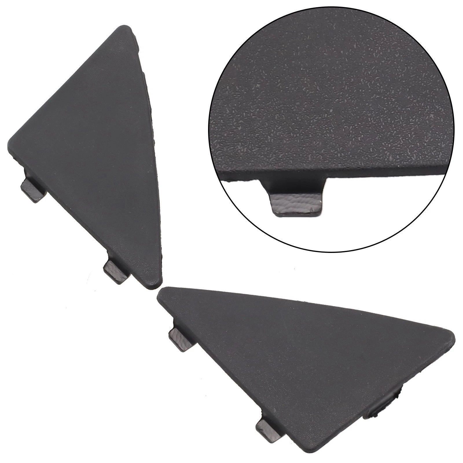 2X Front Bumper Lower Triangle Tow Hook Cap Cover for Mazda 3