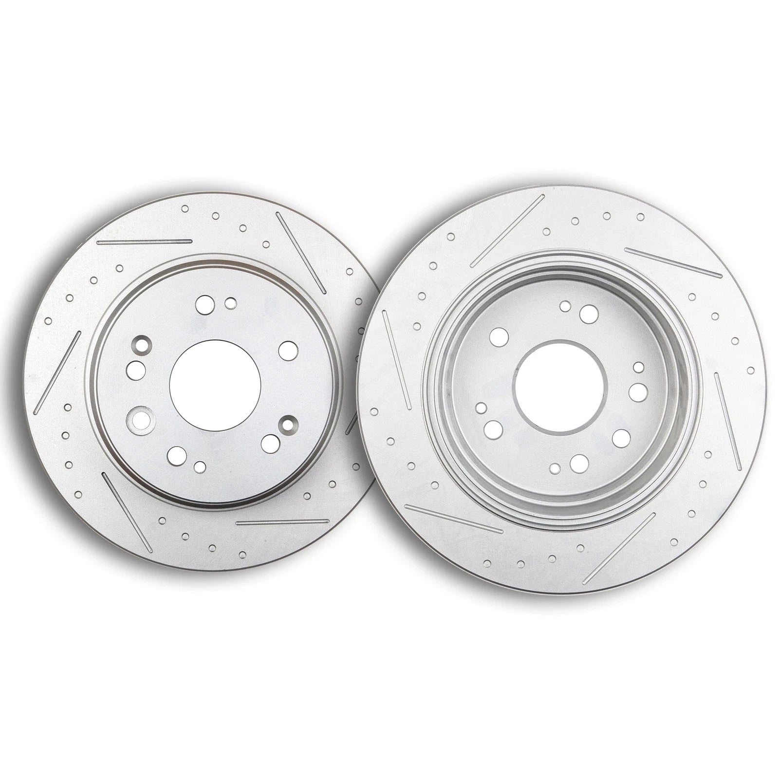Drilled Slotted Disc Brake Rotors Kit for Honda CR-V (2002–2004)