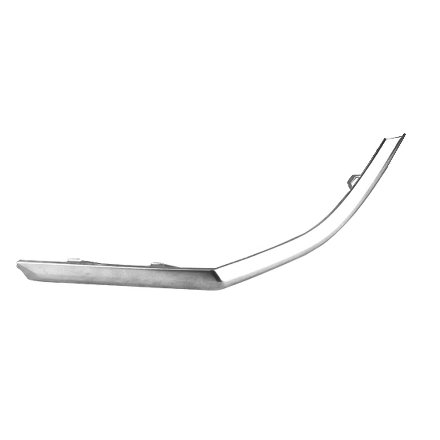 Replacement Chrome ABS Plastic Rear Passenger Side Bumper Cover Molding