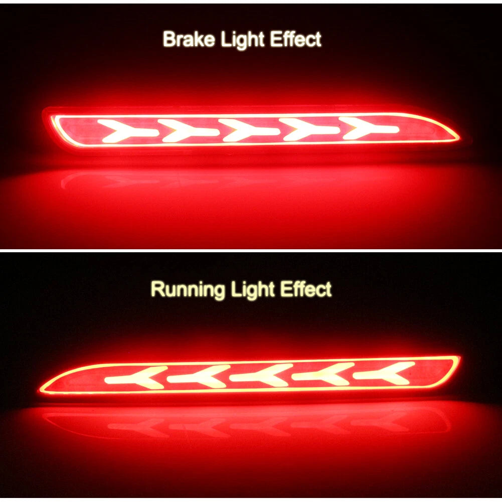 Rear Bumper Reflectors LED Lights for Toyota Avalon (2013–2019)