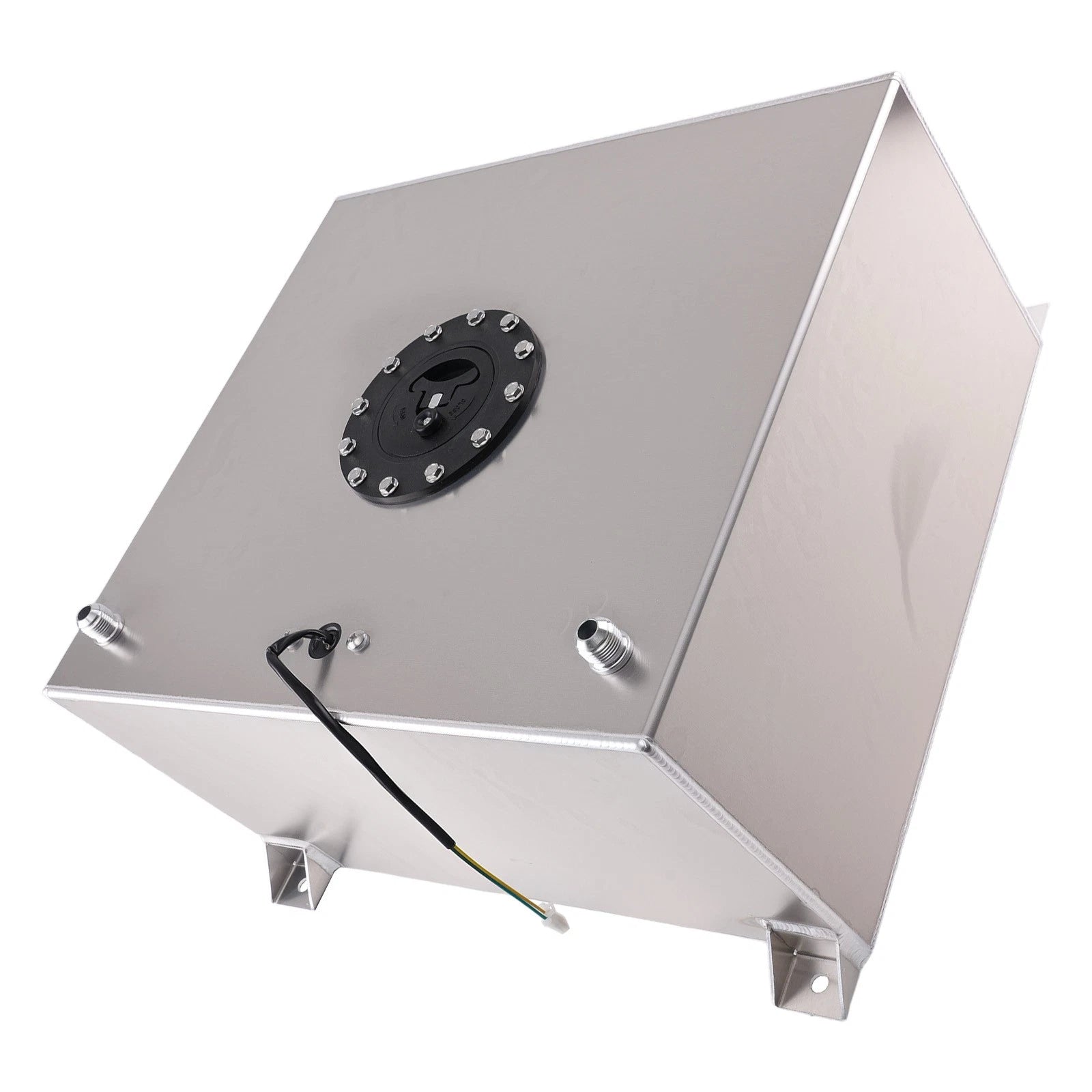 15 Gallon Aluminum Fuel Cell Tank for Racing Car (19.7x20.6x10 Inch)