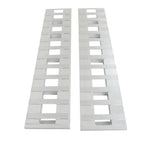 Set of 2 Aluminum Ramps for Car Trailer Truck (72"x14")