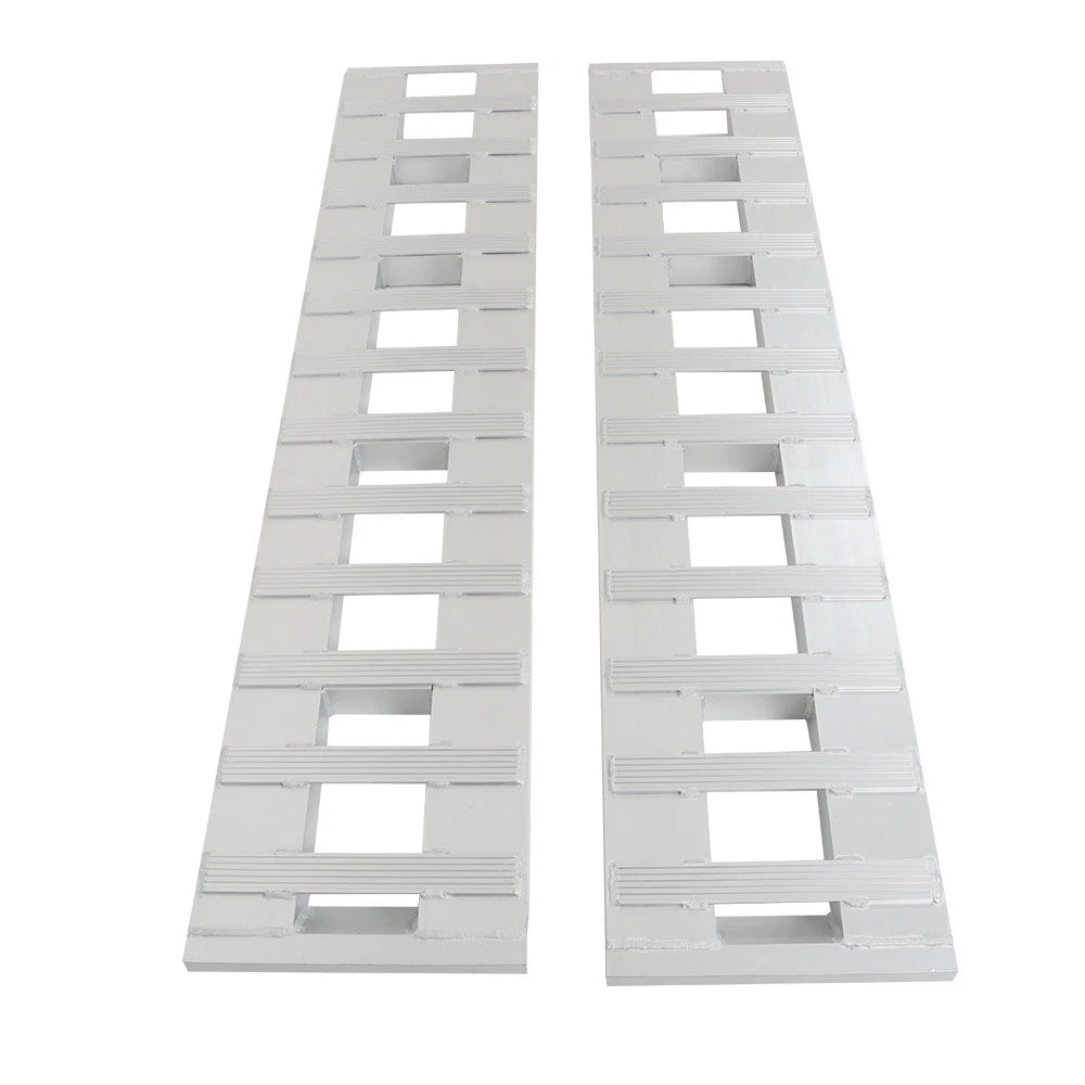 Set of 2 Aluminum Ramps for Car Trailer Truck (72"x14")