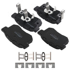 Set of 4 Rear Ceramic Brake Pads for Acura RDX (2010–2018) Honda CR-V (2005–2016)