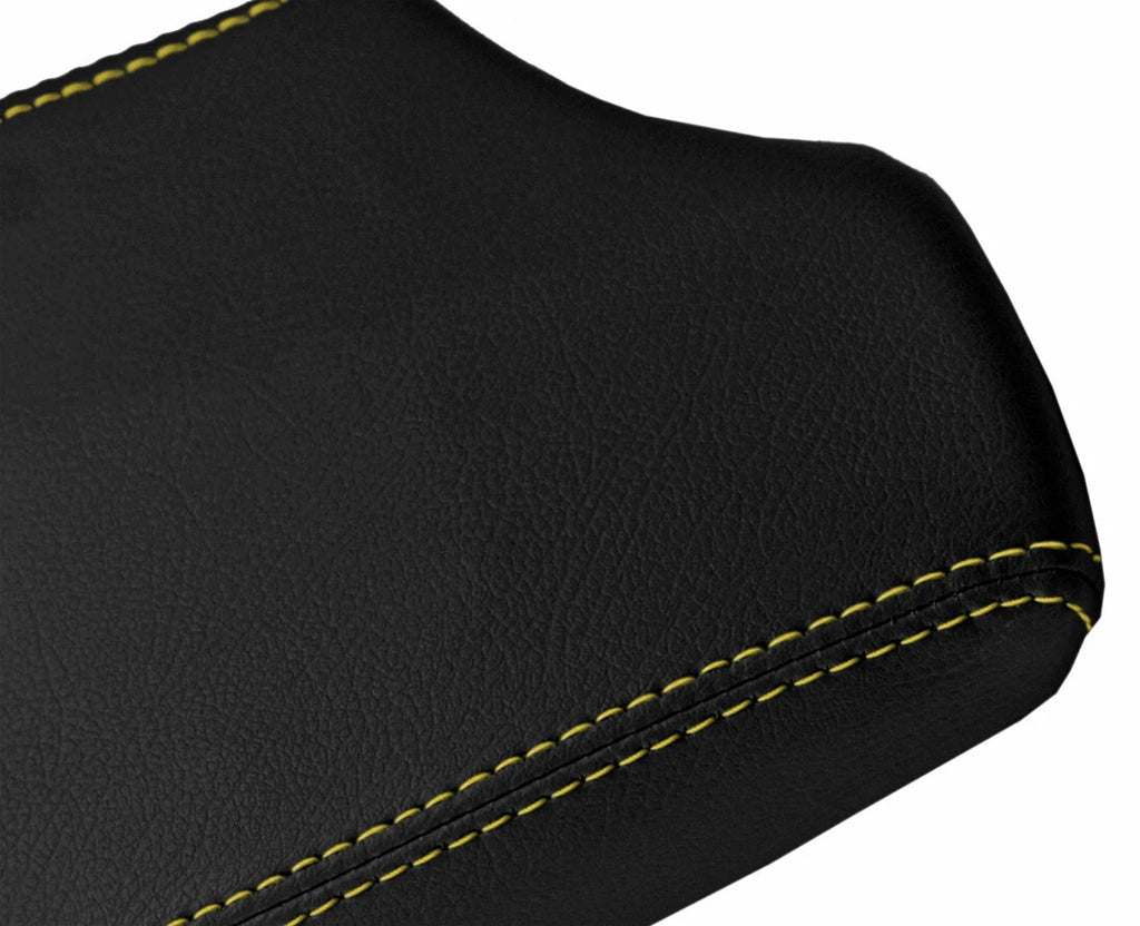Console Lid Pull Over Cover for BMW E81 E82 E87 (2004–2013) Yellow Stitch