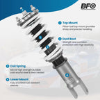 24 Way Coilover Shock Kits for Honda Civic EK EJ EM (1996–2000) Adj. Damper