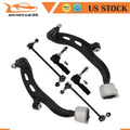 Set of 6 Front Lower Control Arms with Ball Joints for Ford Flex (2010–2012)