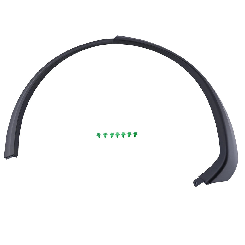 Fender Flare Molding Trim for Tesla Model X (2016–2021) Rear Left Black