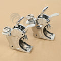 41mm Windshield Clamps for Harley Wide Glide (1993–2005) Softail (1988–2013) Chrome