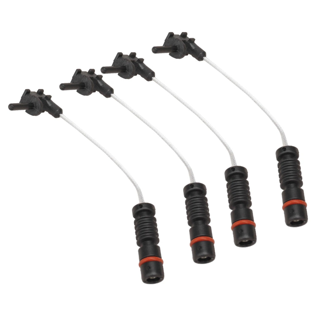 Set of 4 Brake Pad Sensors for Mercedes R107 W116 W123 W124 W126 R129 W202