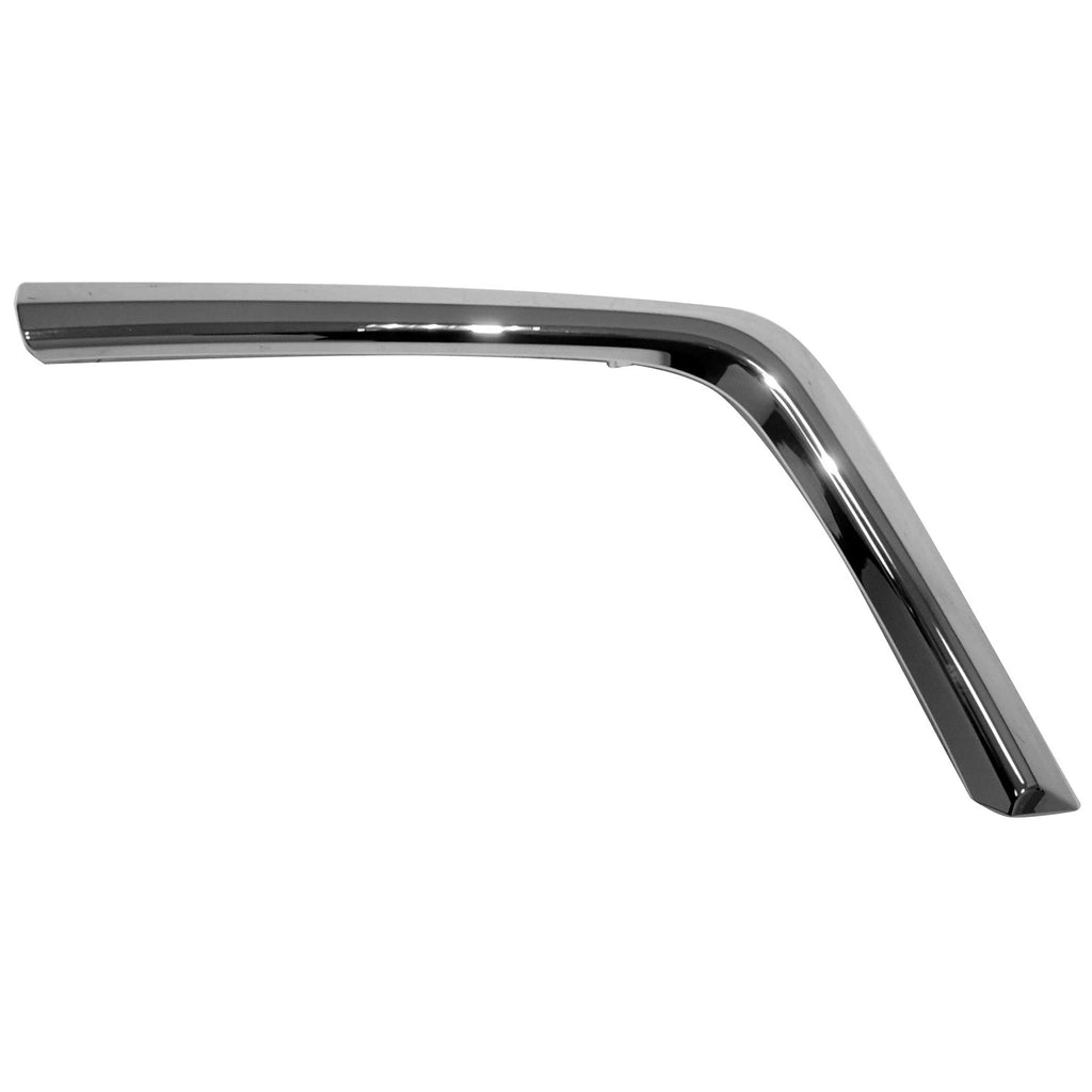 Replacement Chrome ABS Plastic Front Driver Lower Bumper Cover Grille Molding