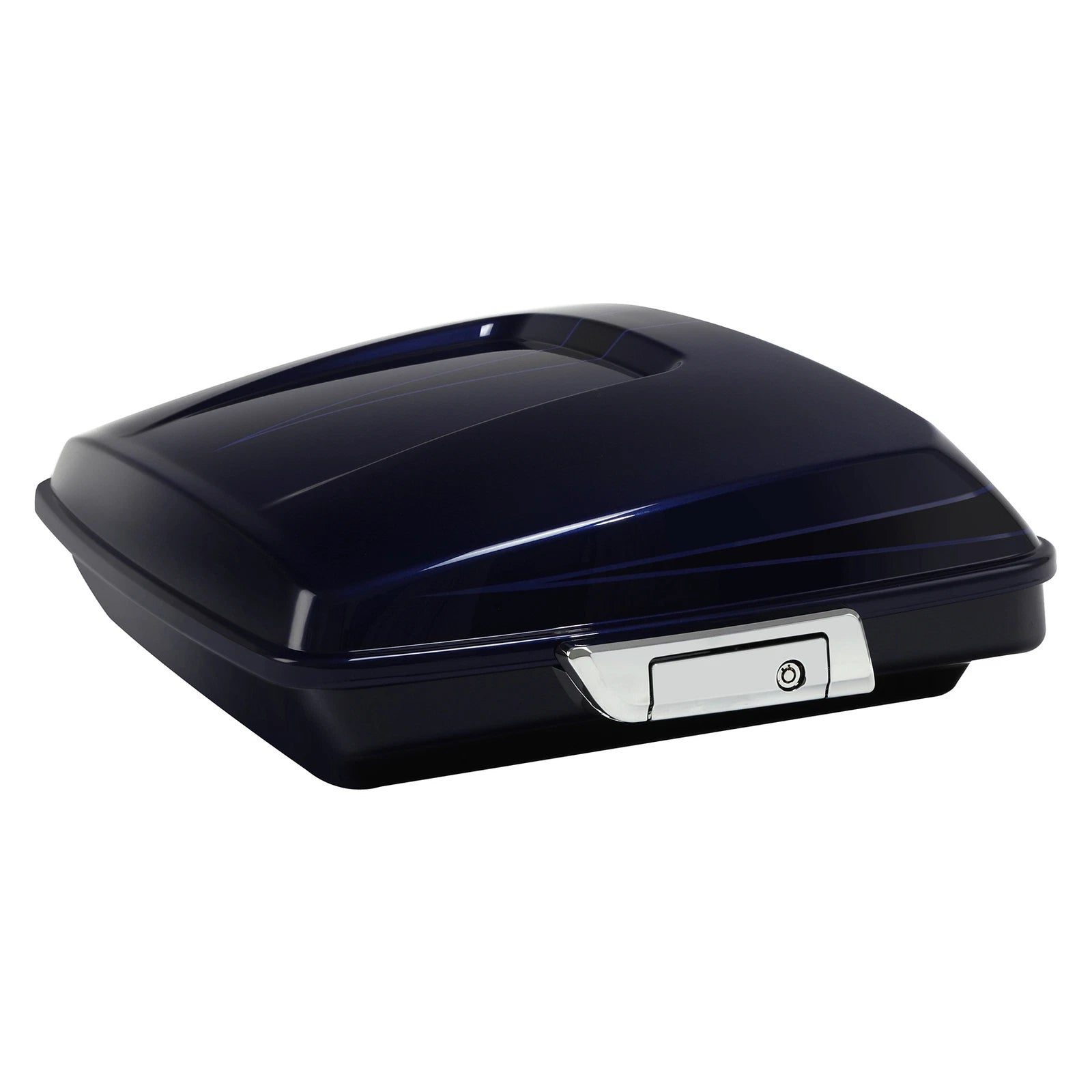 Razor Trunk for Harley Street Glide (2014–2023) Zephyr Blue/Black Sunglo