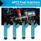 Set of 4 Fuel Injectors for Toyota Camry Tarago Avensis Verso 2AZ-FE (2000–2011)