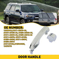 Set of 2 Chrome Door Panel Handles for Lexus GX460 (2013–2014)