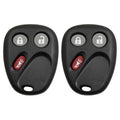 2X Keyless Entry Fob Remote Case Replacement for Chevrolet (21997127)
