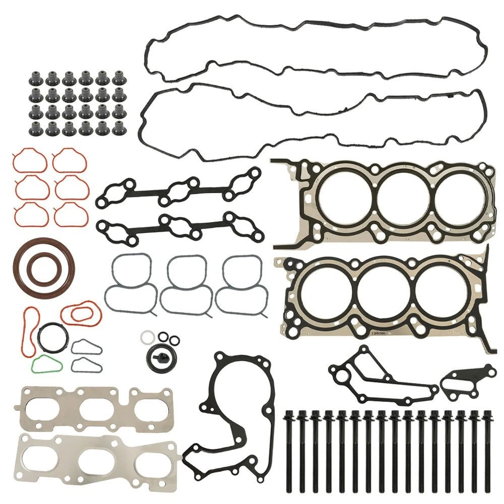 Set of 10 Engine Head Gasket Bolts for Kia Sorento/Sedona, Hyundai Santa Fe (2013–2020)