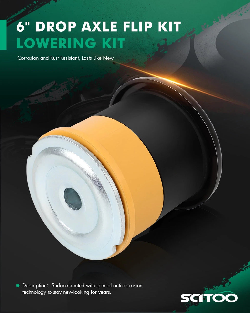 Rear Body Mount Bushing Kit for Ford F250 F350 F450 F550 (2005–2007)