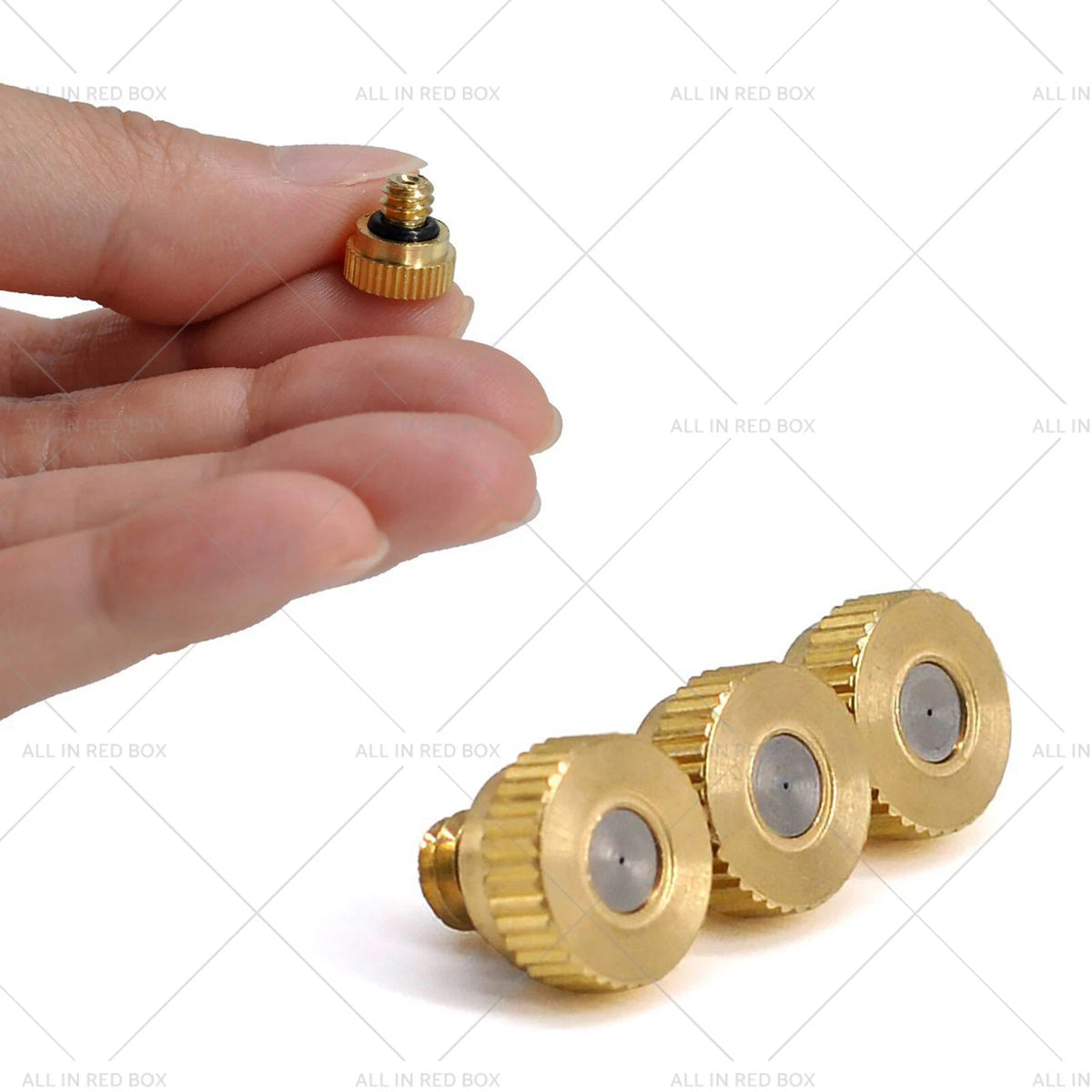 50pcs Cooling System Misting Nozzles 0.024" Brass for Universal Use