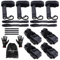 Ratchet Tie Down Straps 1.6in x 8ft (4 Pack) for Truck  (2018–2024)